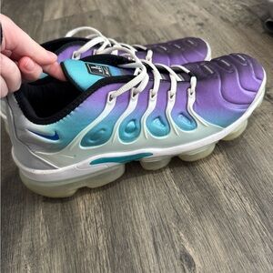 Nike Purple and Teal Athletic Shoes